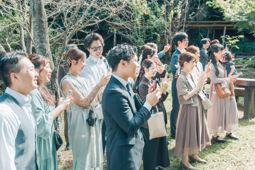 新郎側お写真23